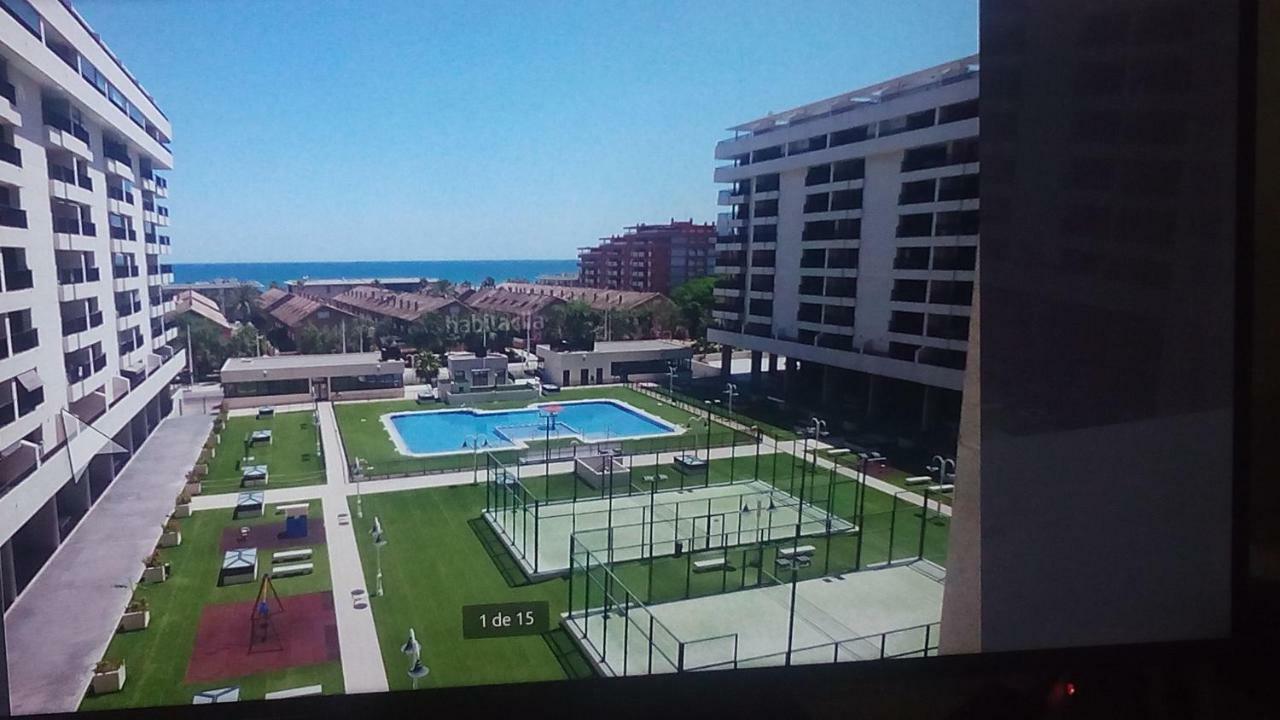 Ferienwohnung Apartacona-Playa Valencia Exterior foto